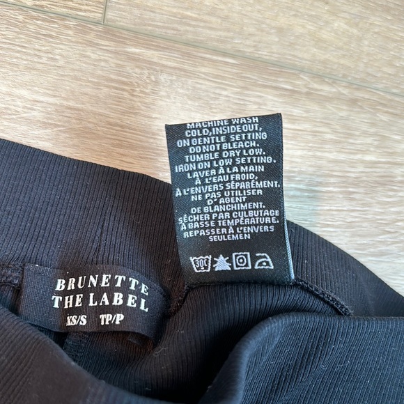 Brunette The Label Black Bike Shorts - Picture 5 of 5